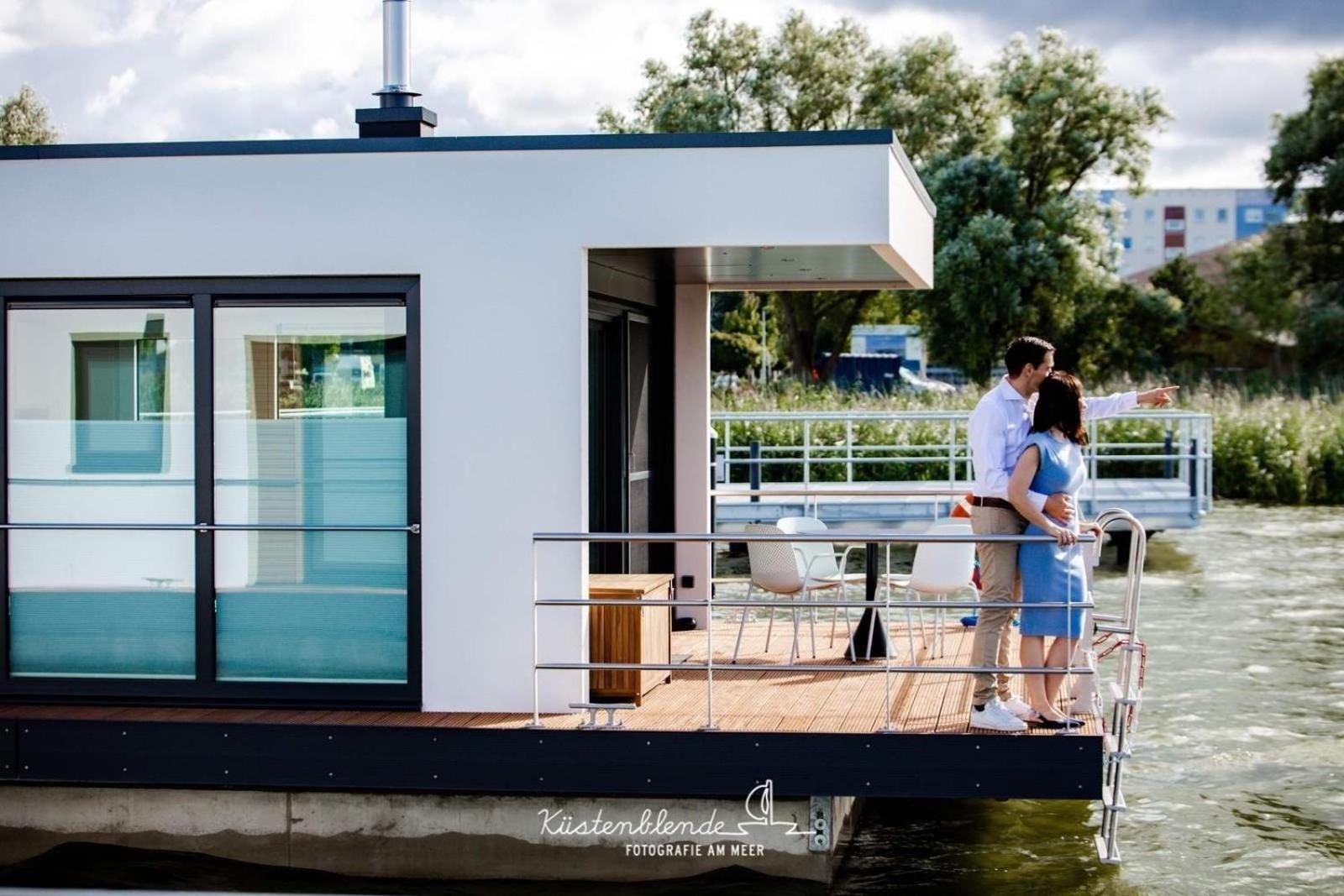 Hausboot Kranichnest Ribnitz-Damgarten Exterior foto